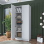 Hanah Home Armario BA160 - 4525 Blanco